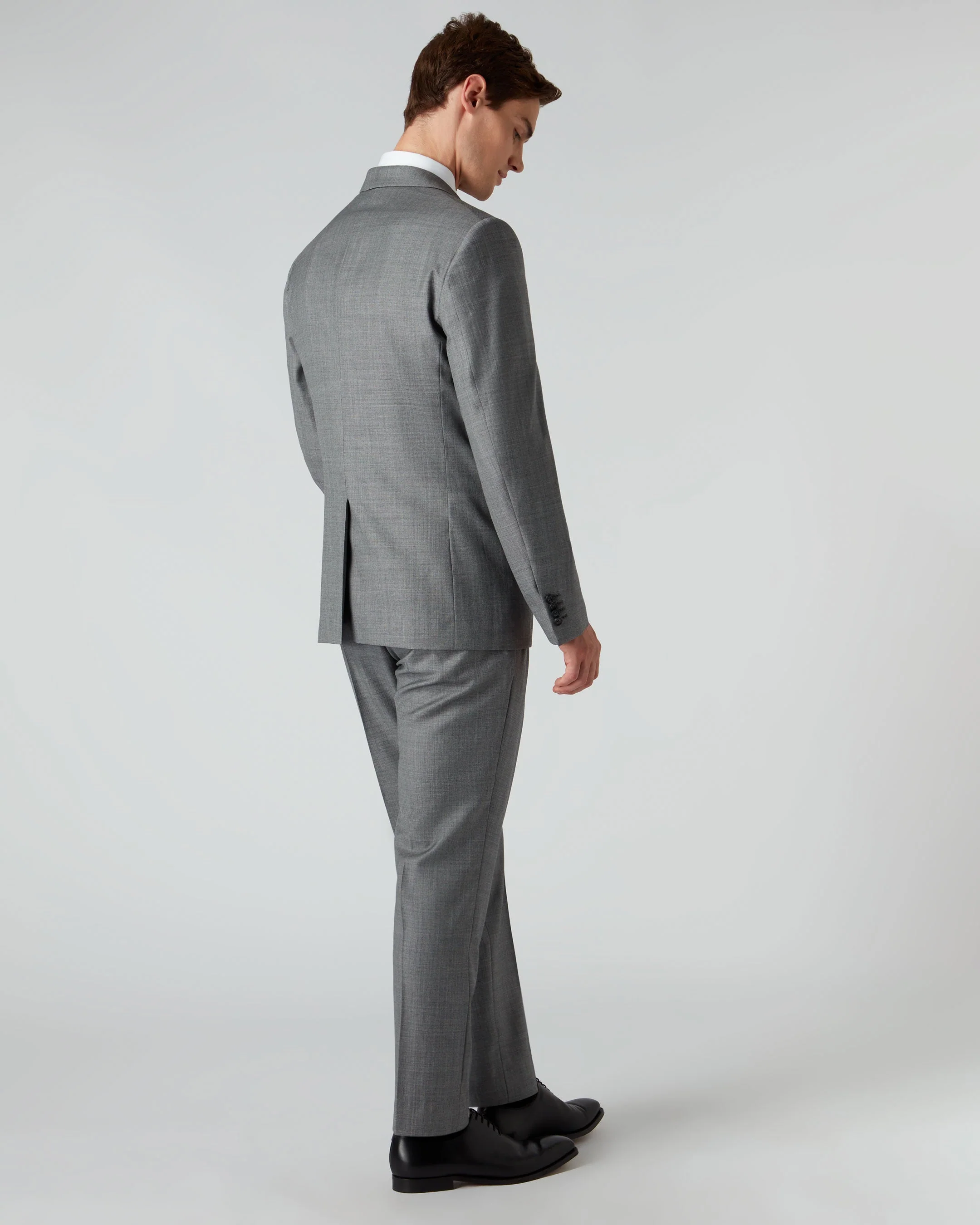 007 Woven 3 Piece Suit Grey - Image 6