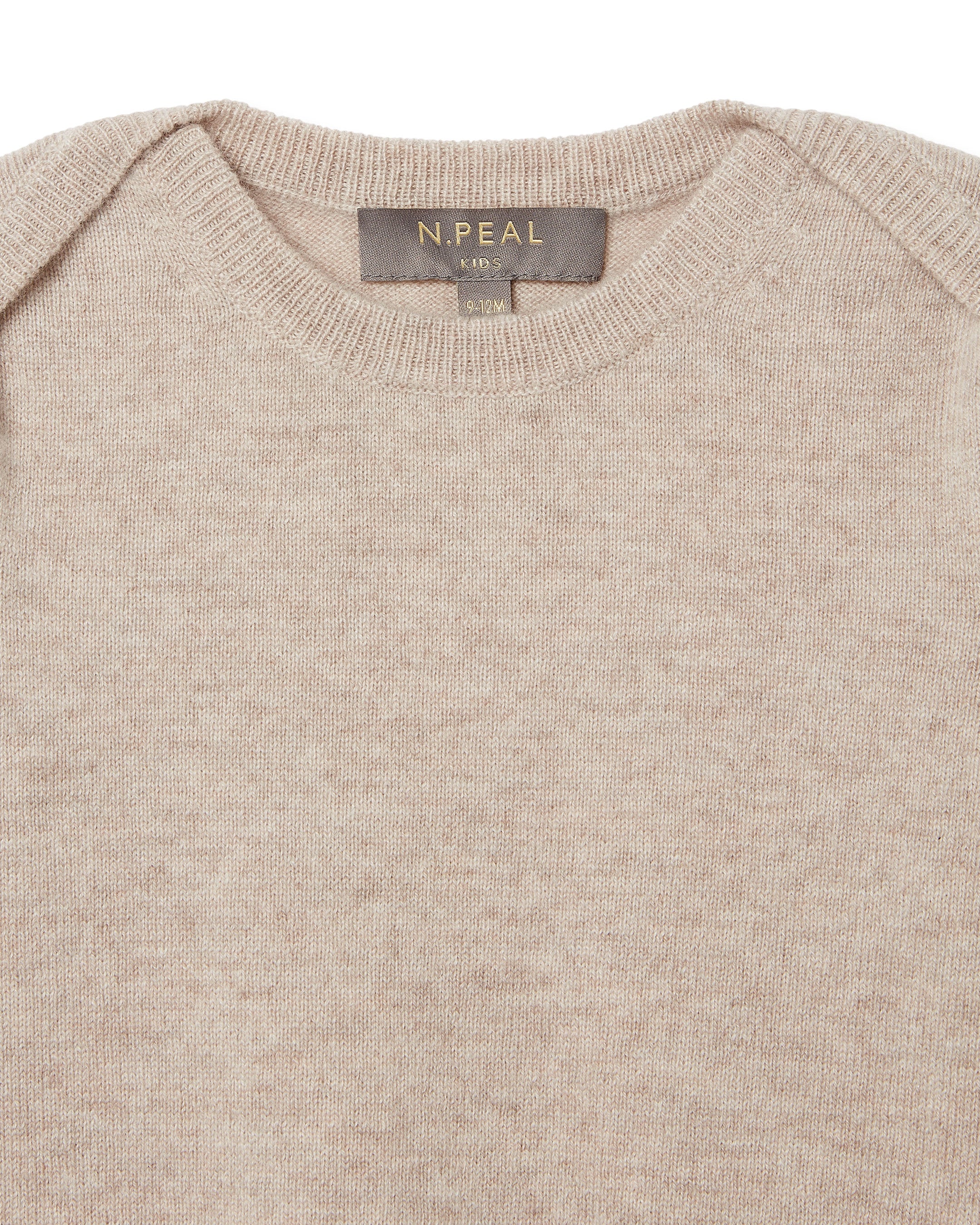Bear Cashmere Sweater Light Oatmeal Brown - Image 9