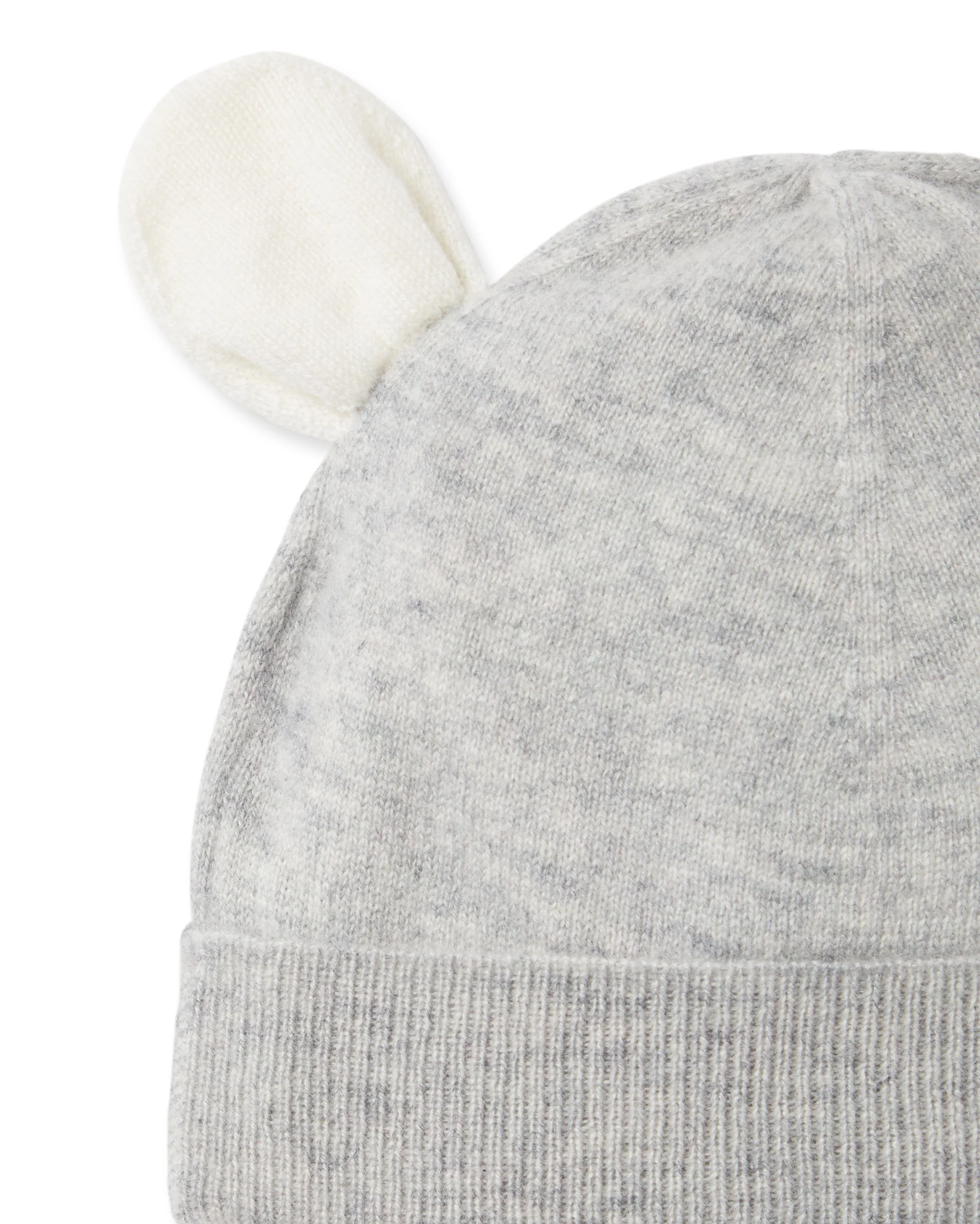 Panda Cashmere Hat Fumo Grey - Image 2