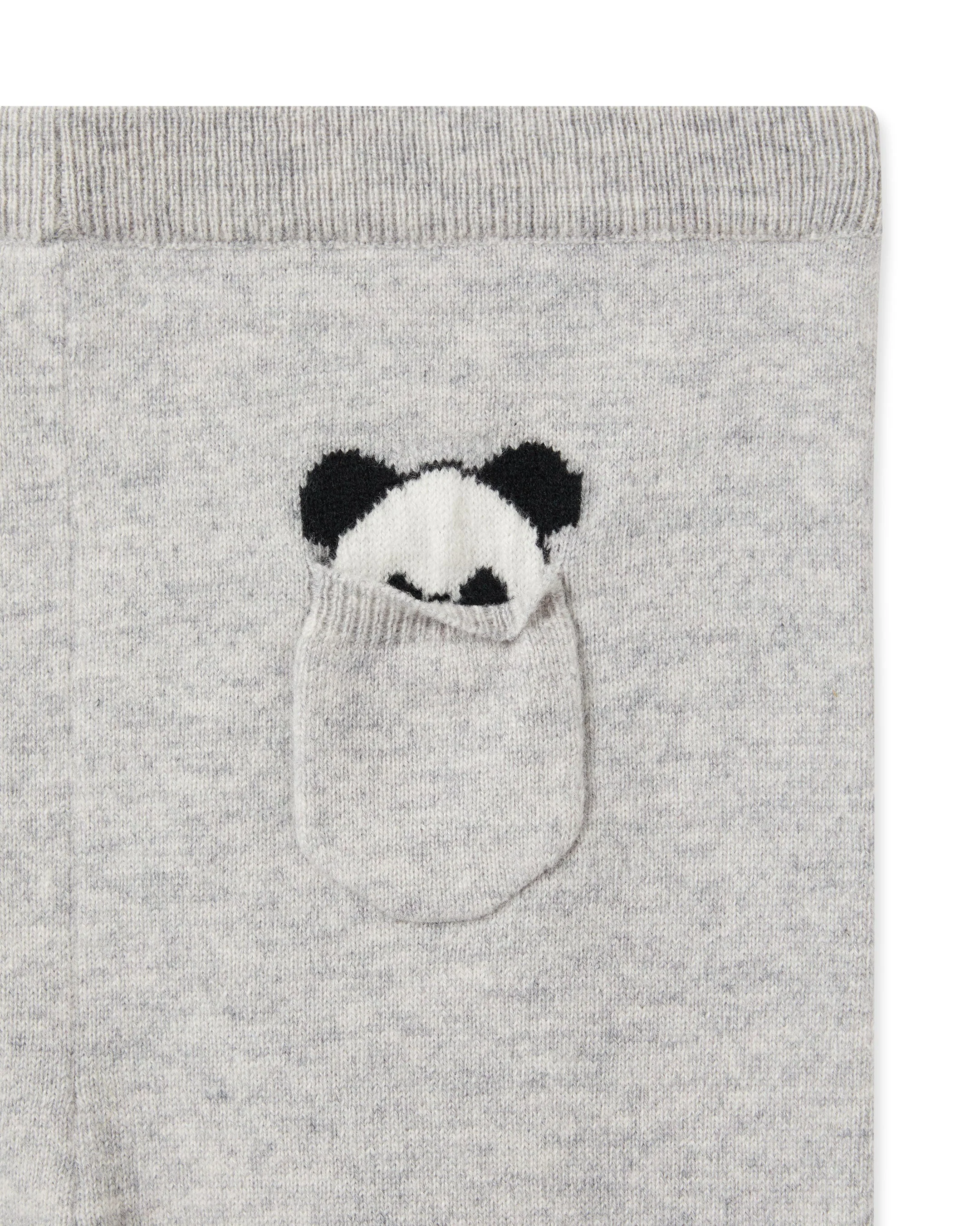 Panda Pocket Cashmere Leggings Fumo Grey - Image 7