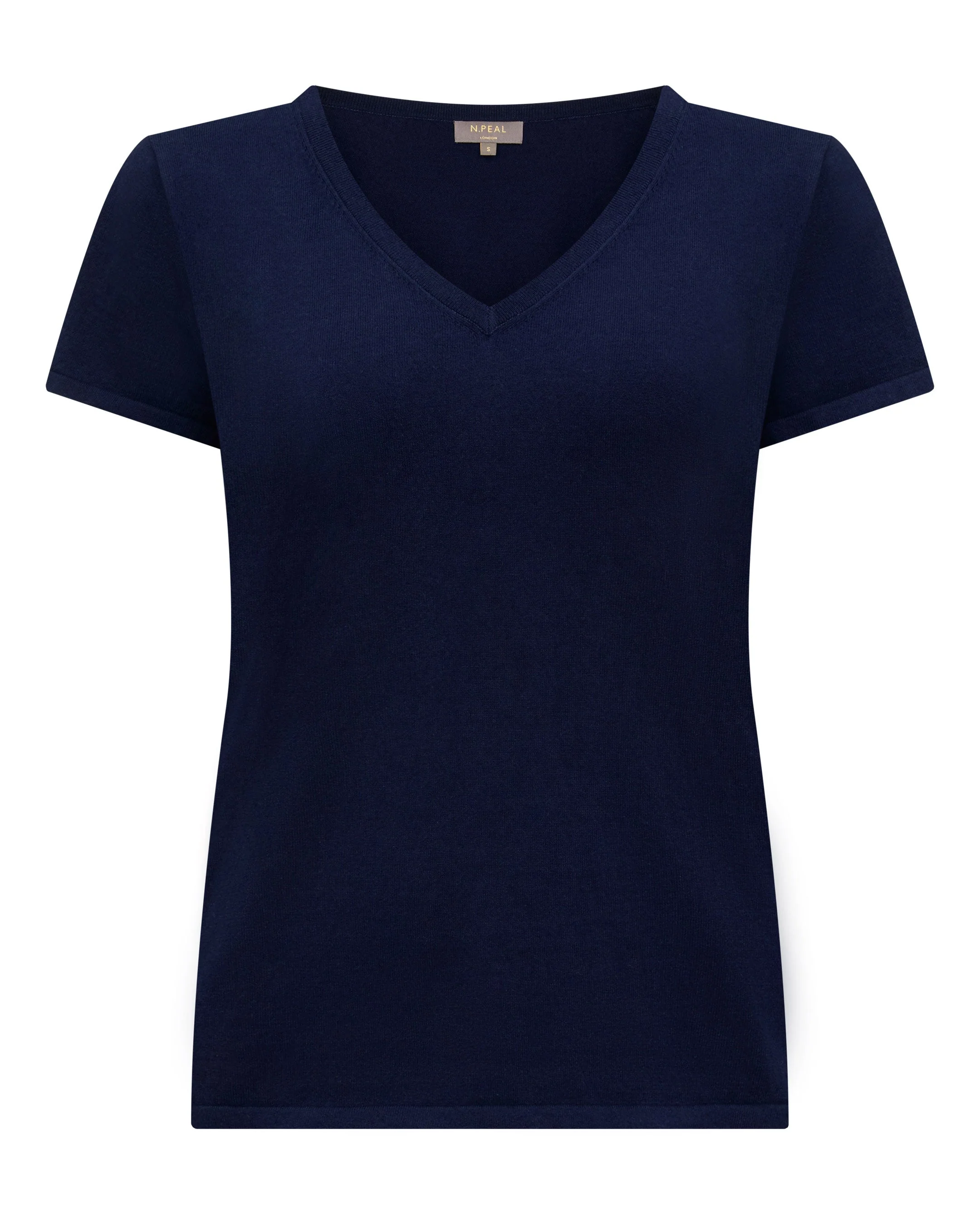 Women's Selene Linen Blend Top Deep French Blue - Image 2